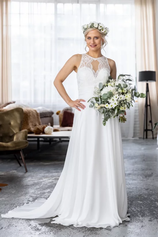 Svatební šaty Marion - Barva: Ivory, Velikost: 38