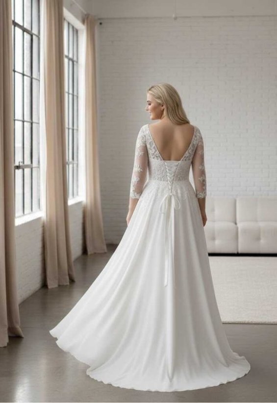 Svatební šaty Anežka